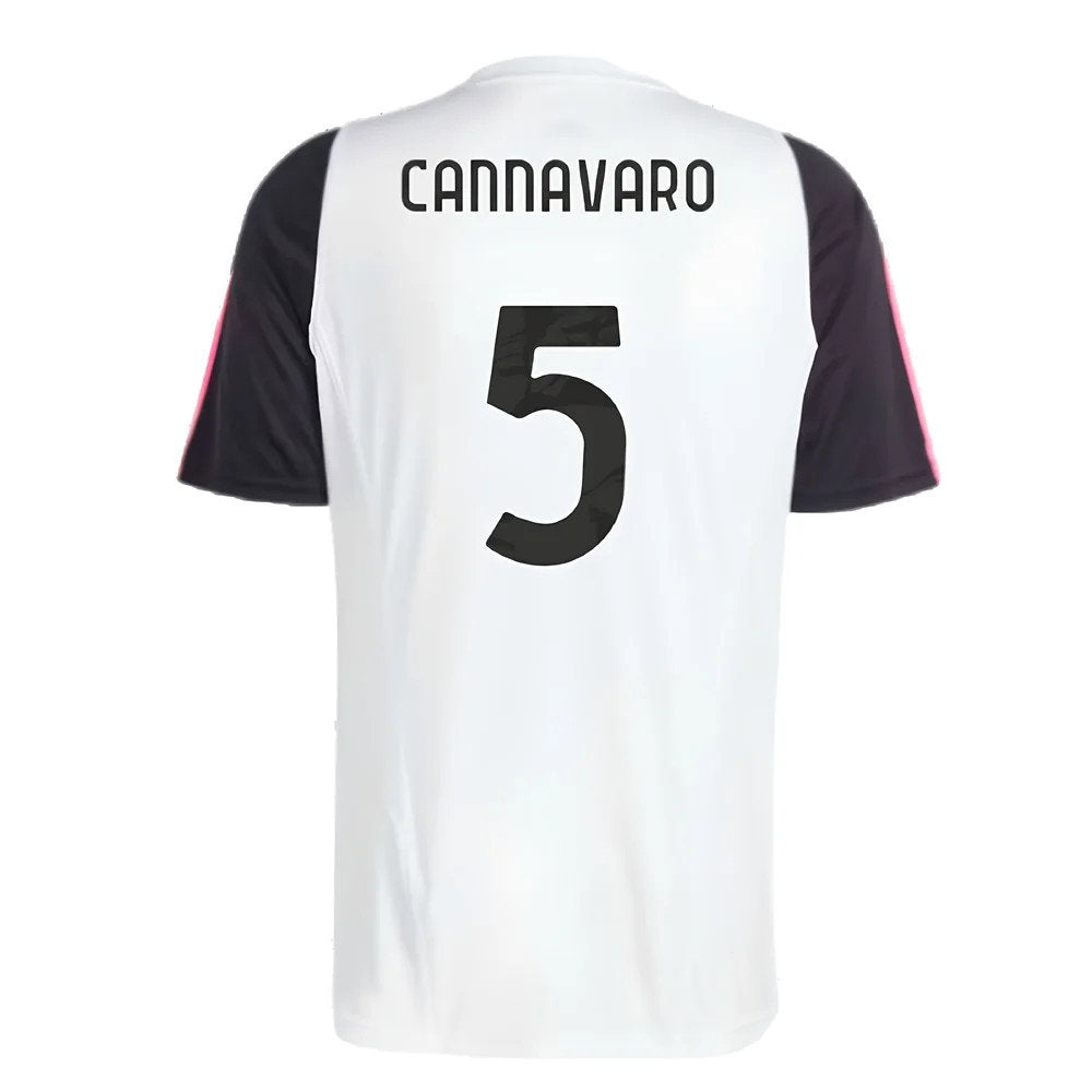2023-2024 Juventus Training Shirt (White) (CANNAVARO 5)_2