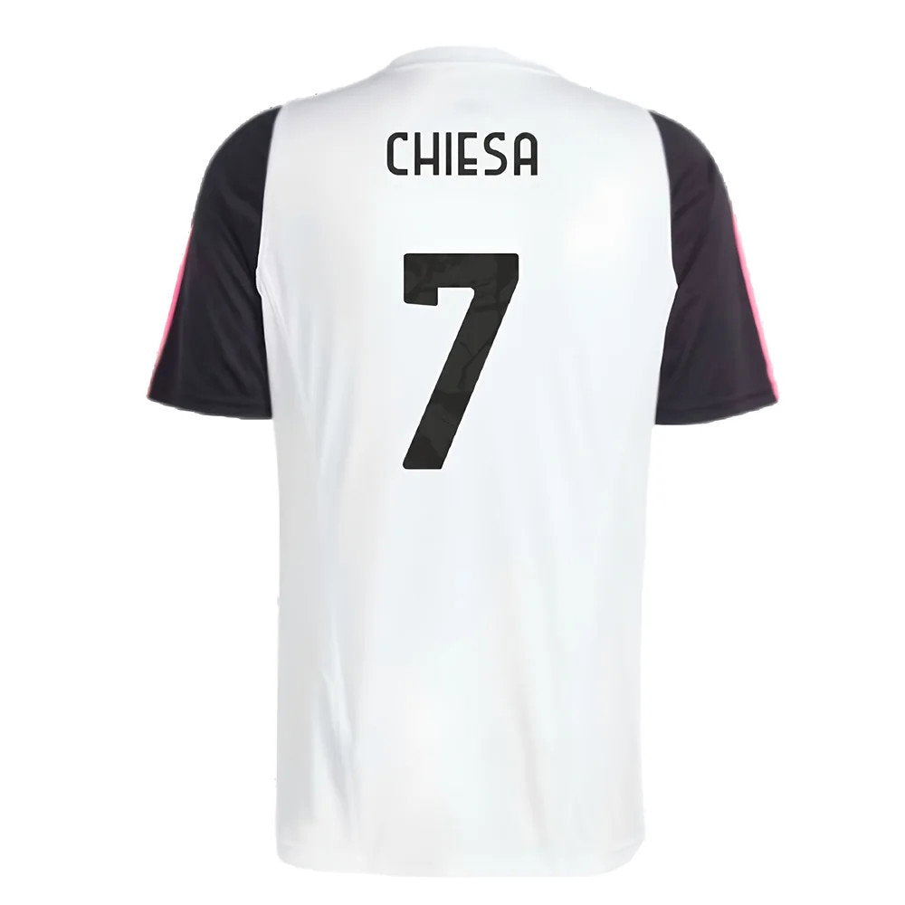 2023-2024 Juventus Training Shirt (White) (CHIESA 7)_2