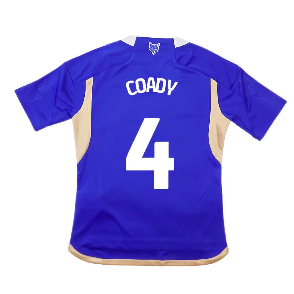 2023-2024 Leicester City Home Shirt (Kids) (Coady 4)_2