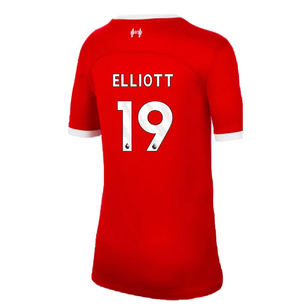 2023-2024 Liverpool Home Shirt (Kids) (Elliott 19)_2