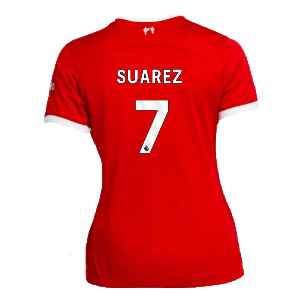 2023-2024 Liverpool Home Shirt (Ladies) (Suarez 7)_2