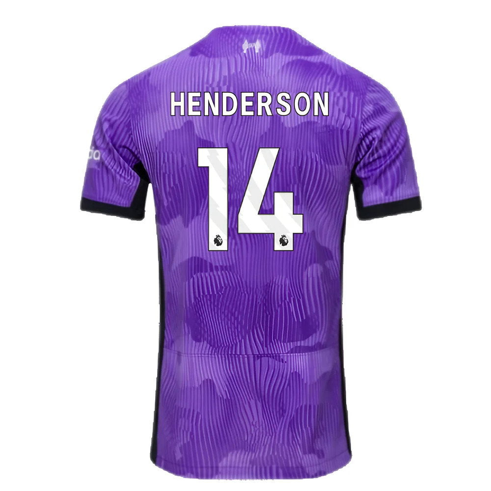 2023-2024 Liverpool Third Shirt (Kids) (Henderson 14)_2