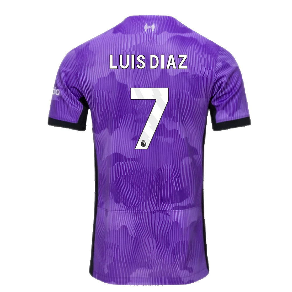 2023-2024 Liverpool Third Shirt (Kids) (Luis Diaz 7)_2