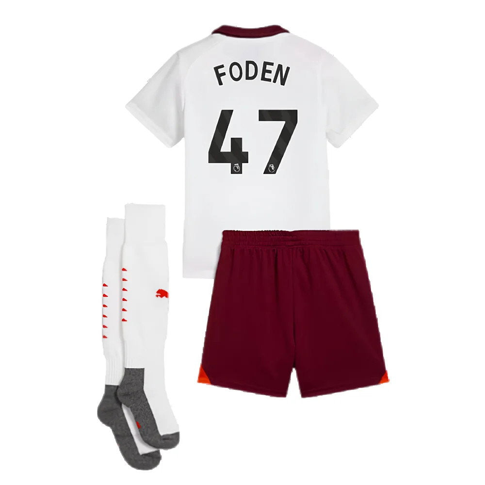 2023-2024 Man City Away Mini Kit (FODEN 47)_2