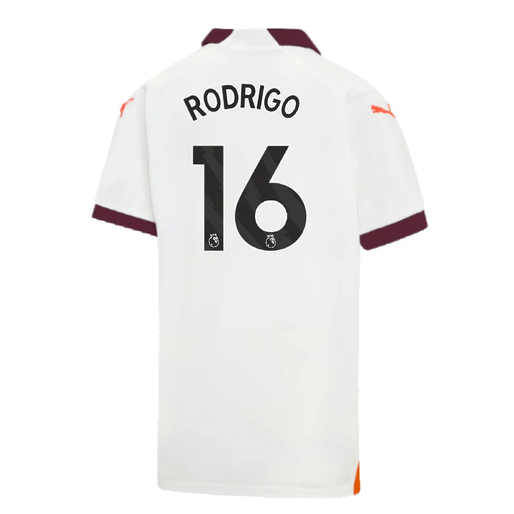 2023-2024 Man City Away Shirt (Kids) (RODRIGO 16)_2