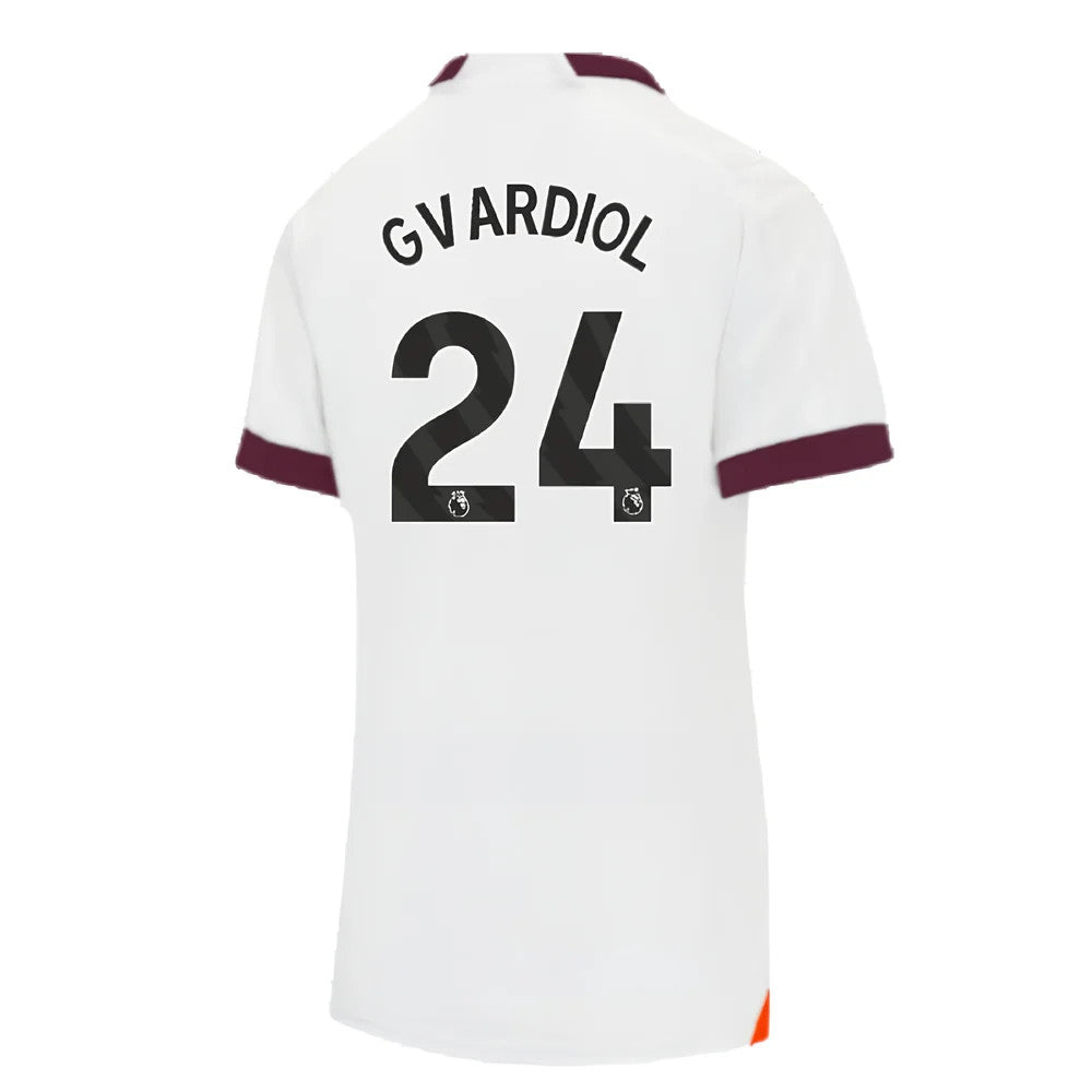 2023-2024 Man City Away Shirt (Ladies) (Gvardiol 24)_2