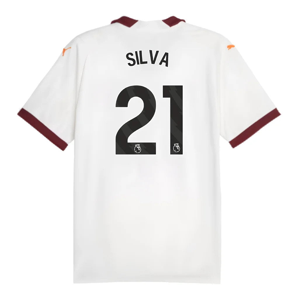 2023-2024 Man City Away Shirt (SILVA 21)_2