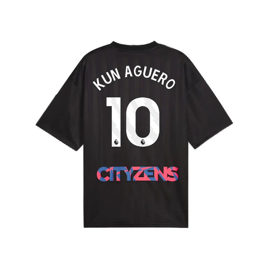 2023-2024 Man City FtblNrgy Jersey (Black) (KUN AGUERO 10)_2