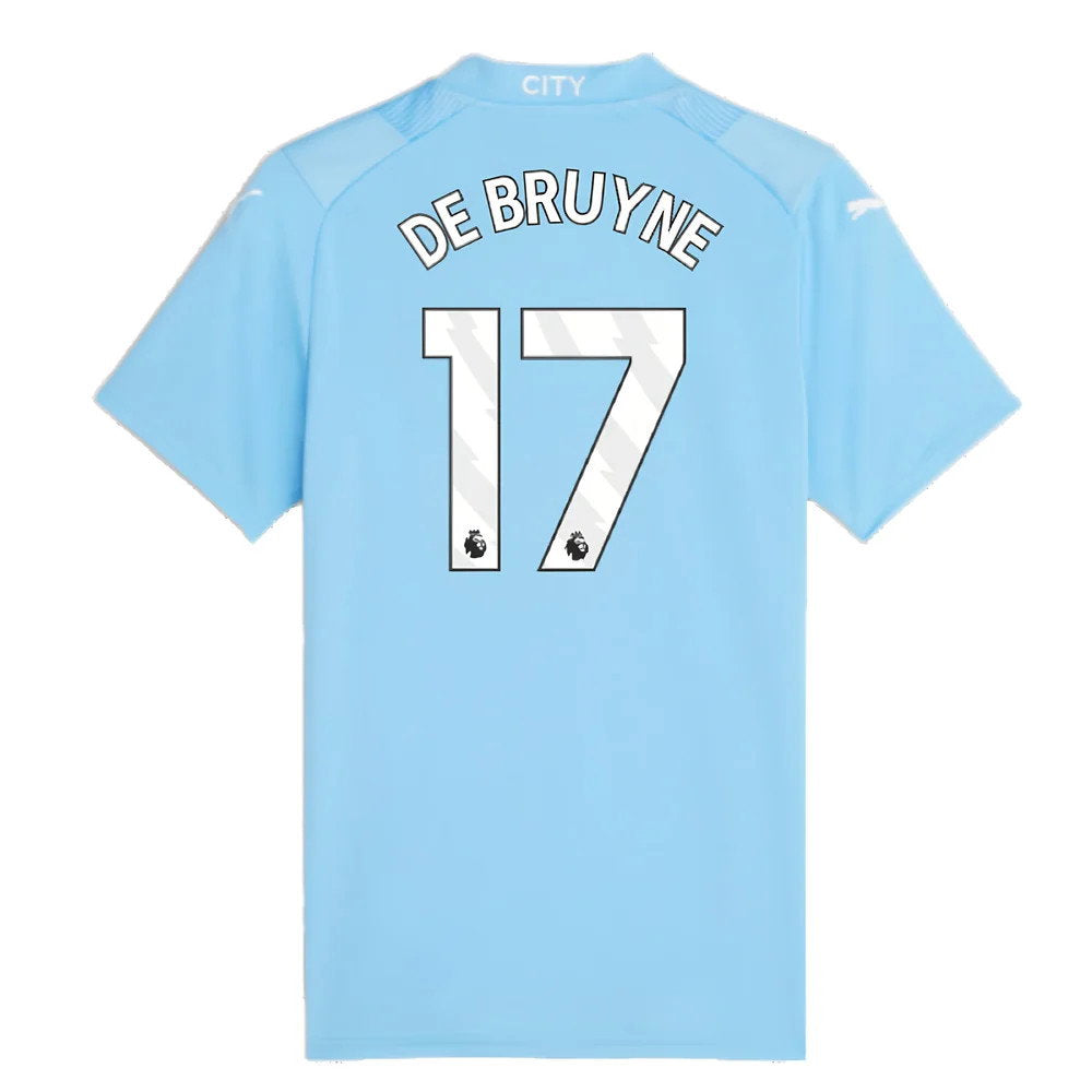 2023-2024 Man City Home Shirt (Ladies) (DE BRUYNE 17)_2