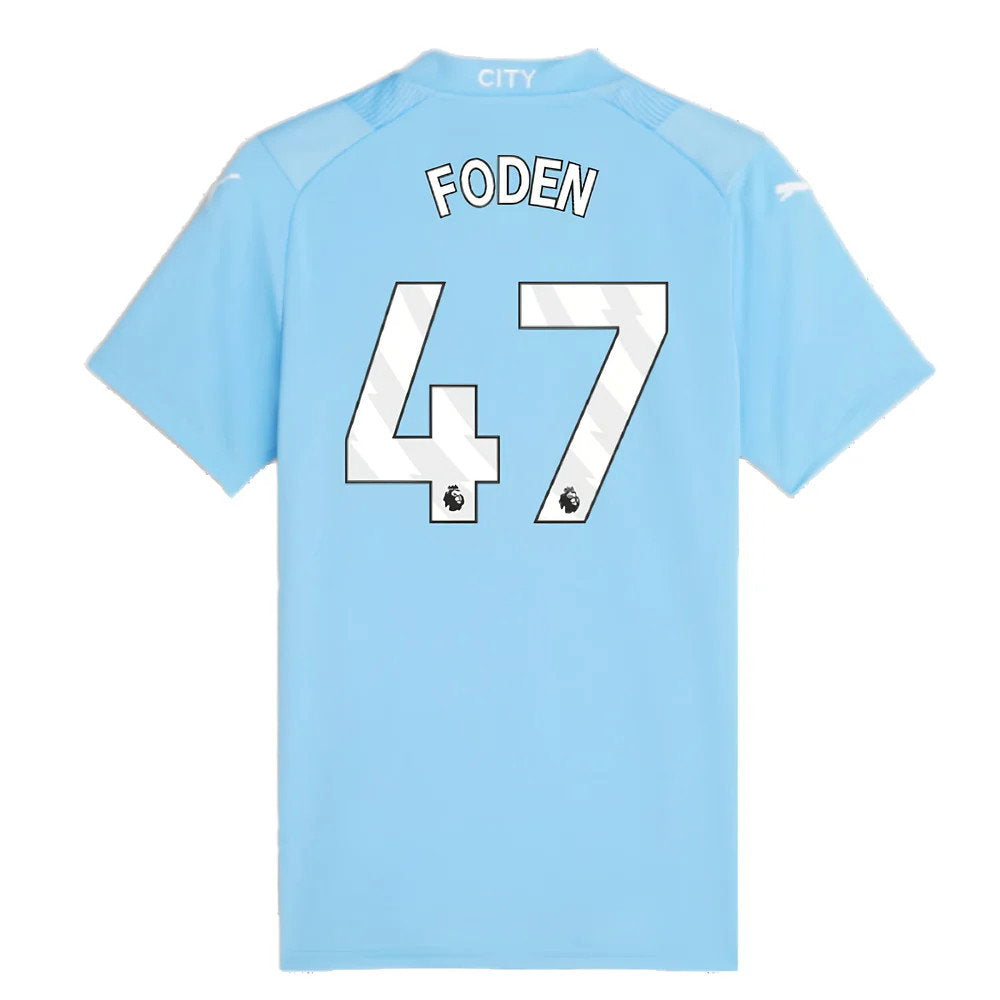 2023-2024 Man City Home Shirt (Ladies) (FODEN 47)_2