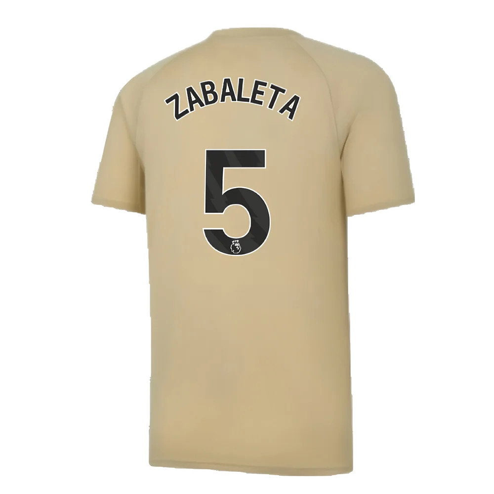 2023-2024 Man City Prematch SS Jersey (Granola) (ZABALETA 5)_2