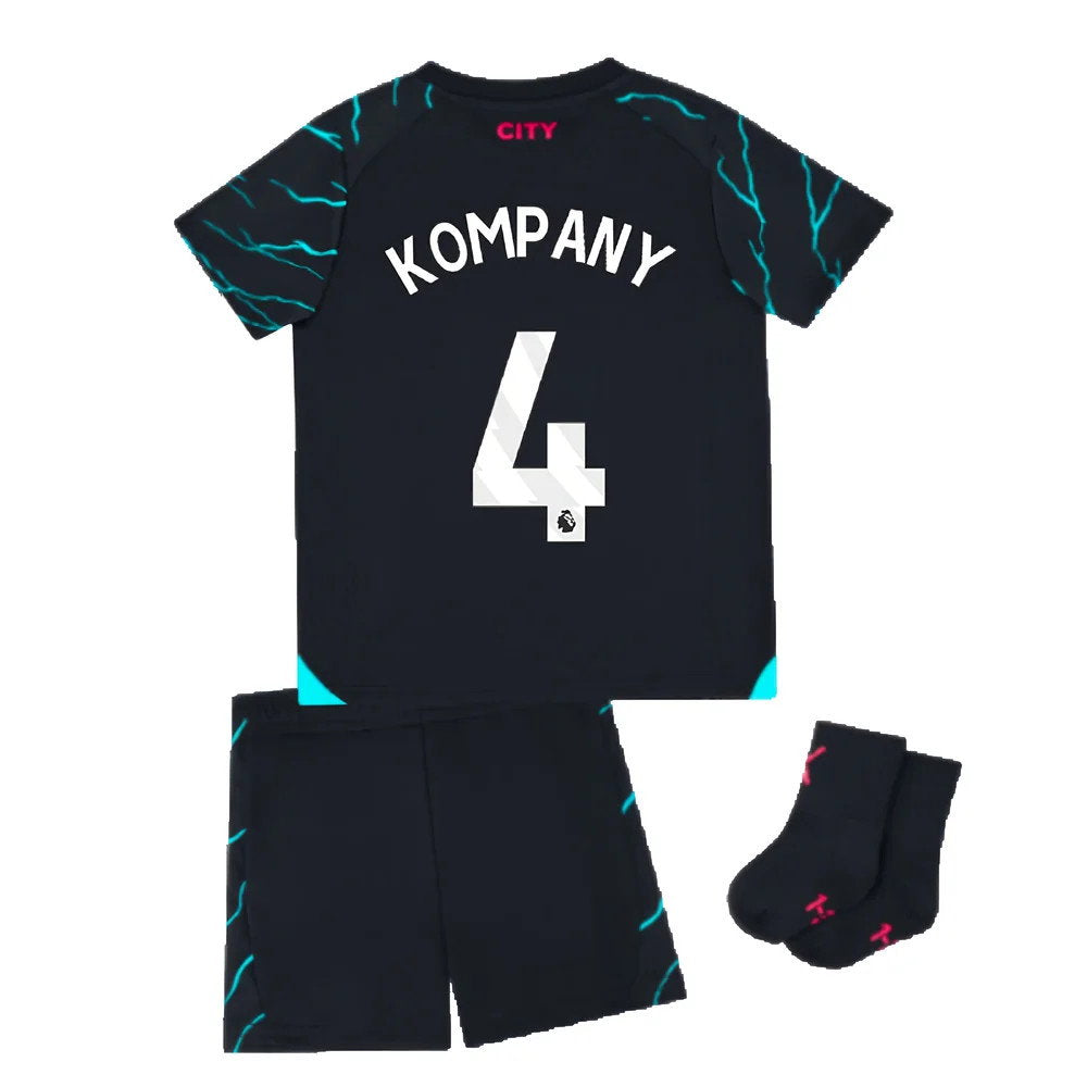 2023-2024 Man City Third Baby Kit (KOMPANY 4)_2