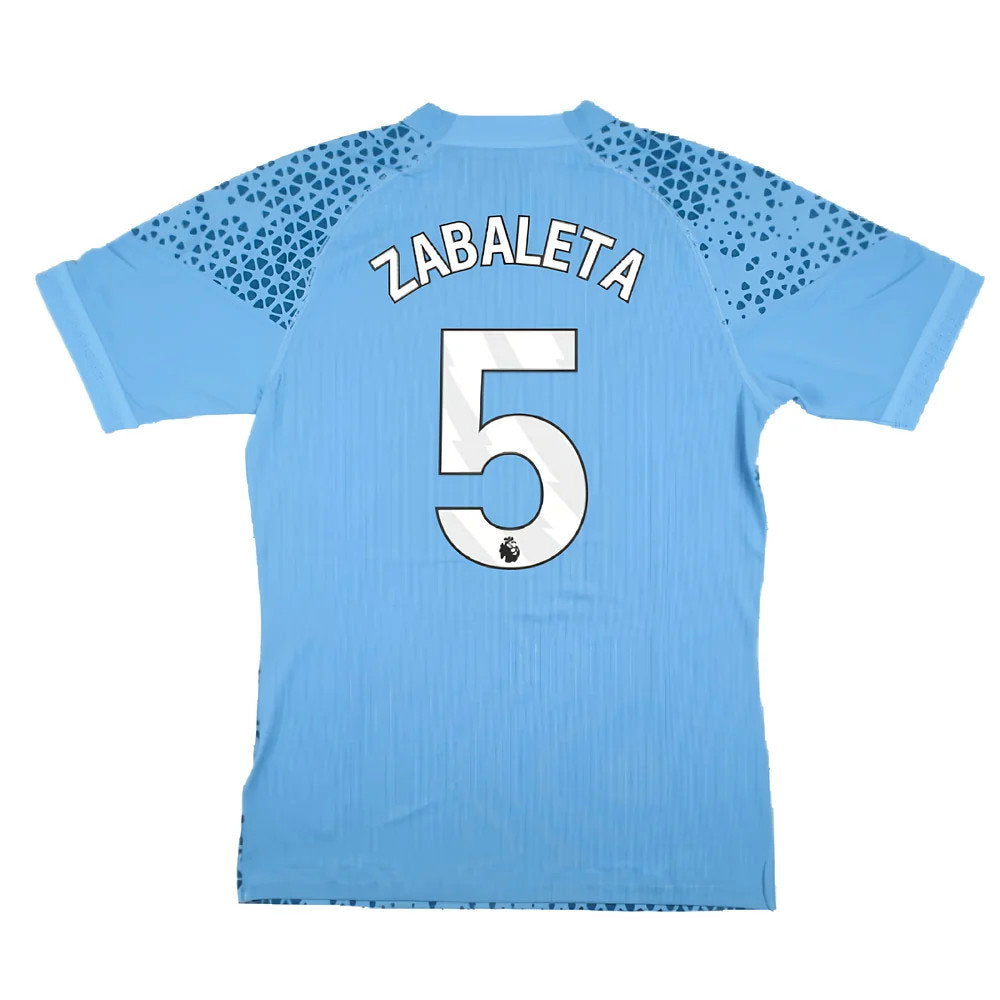 2023-2024 Man City Training Jersey Pro (Light Blue) (ZABALETA 5)_2