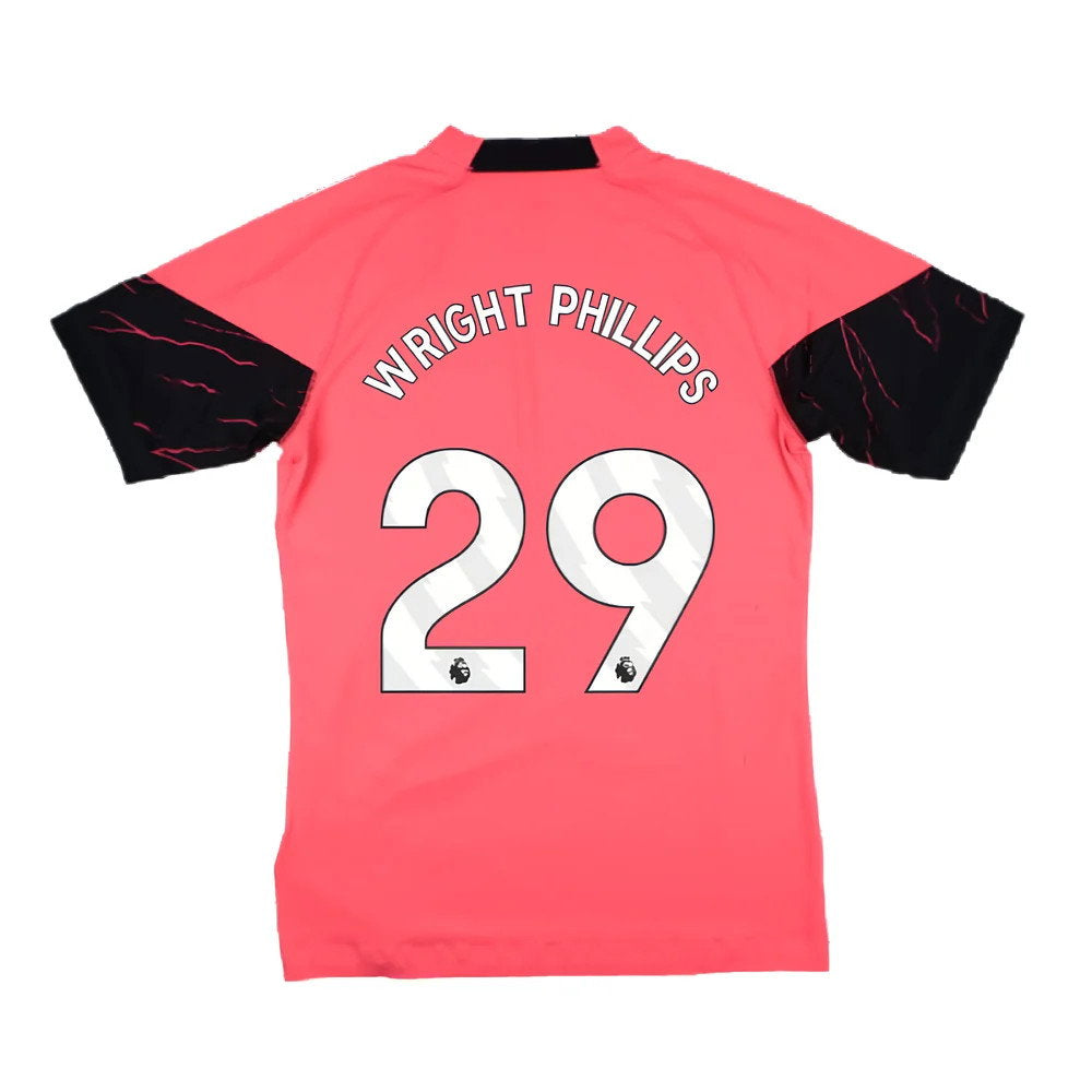 2023-2024 Man City Training Jersey Pro (Sunset Glow) (WRIGHT PHILLIPS 29)_2