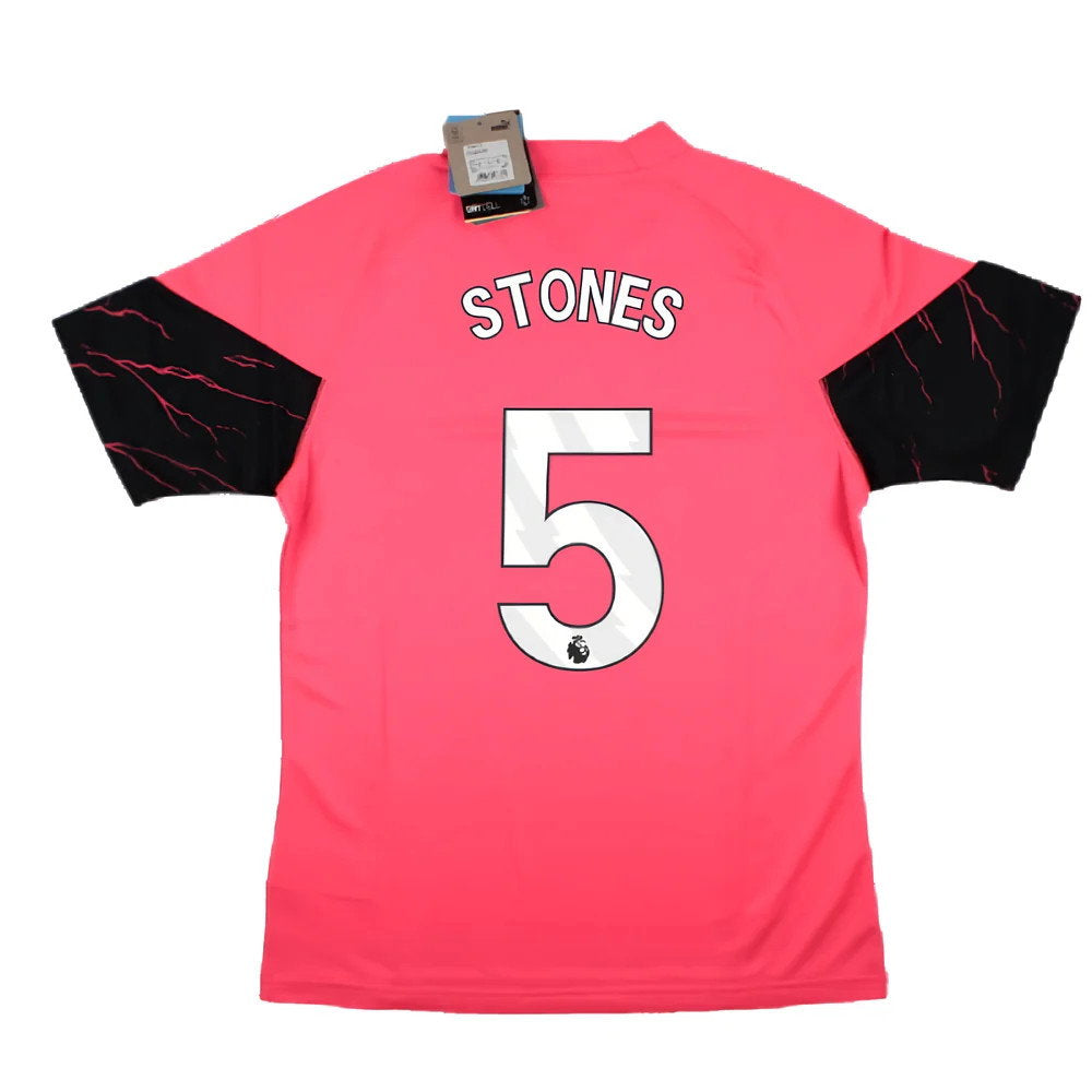 2023-2024 Man City Training Jersey (Sunset Glow) (STONES 5)_2