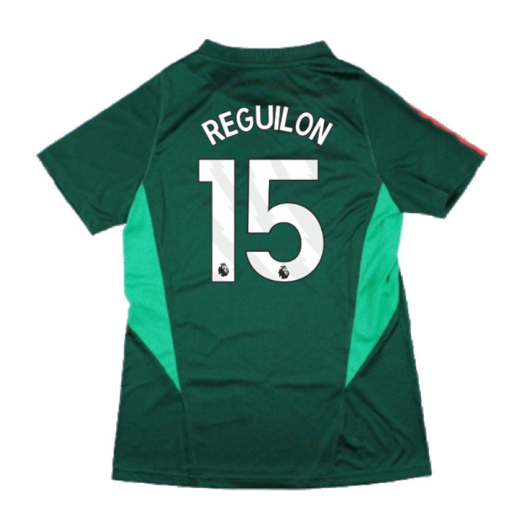 2023-2024 Man Utd Training Shirt (Green) - Ladies (Reguilon 15)_2