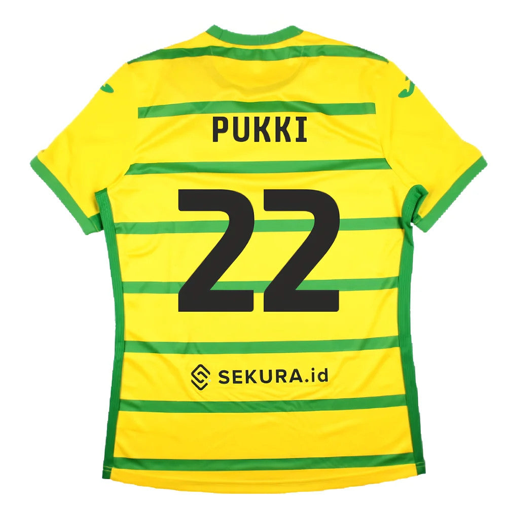 2023-2024 Norwich City Home Shirt (Pukki 22)_2