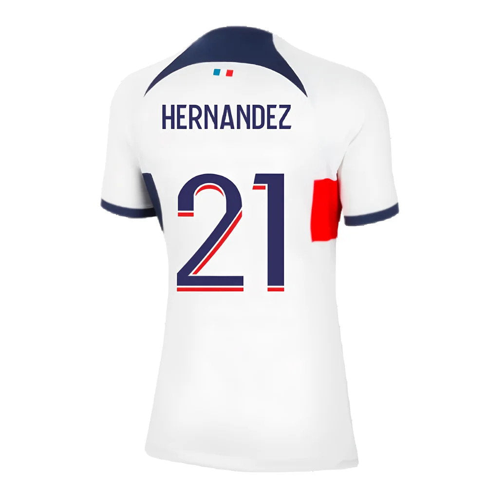 2023-2024 PSG Away Shirt (Womens) (Hernandez 21)_2
