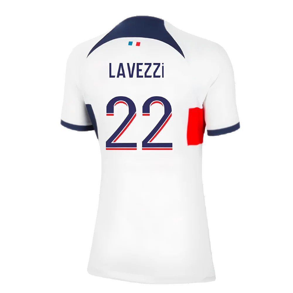 2023-2024 PSG Away Shirt (Womens) (Lavezzi 22)_2