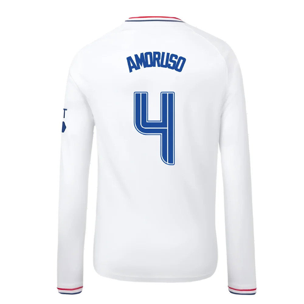 2023-2024 Rangers Away Long Sleeve Shirt (Kids) (Amoruso 4)_2