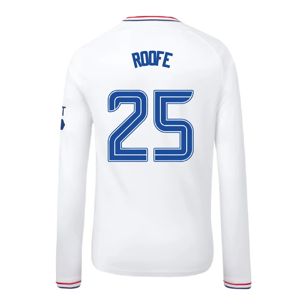 2023-2024 Rangers Away Long Sleeve Shirt (Kids) (Roofe 25)_2
