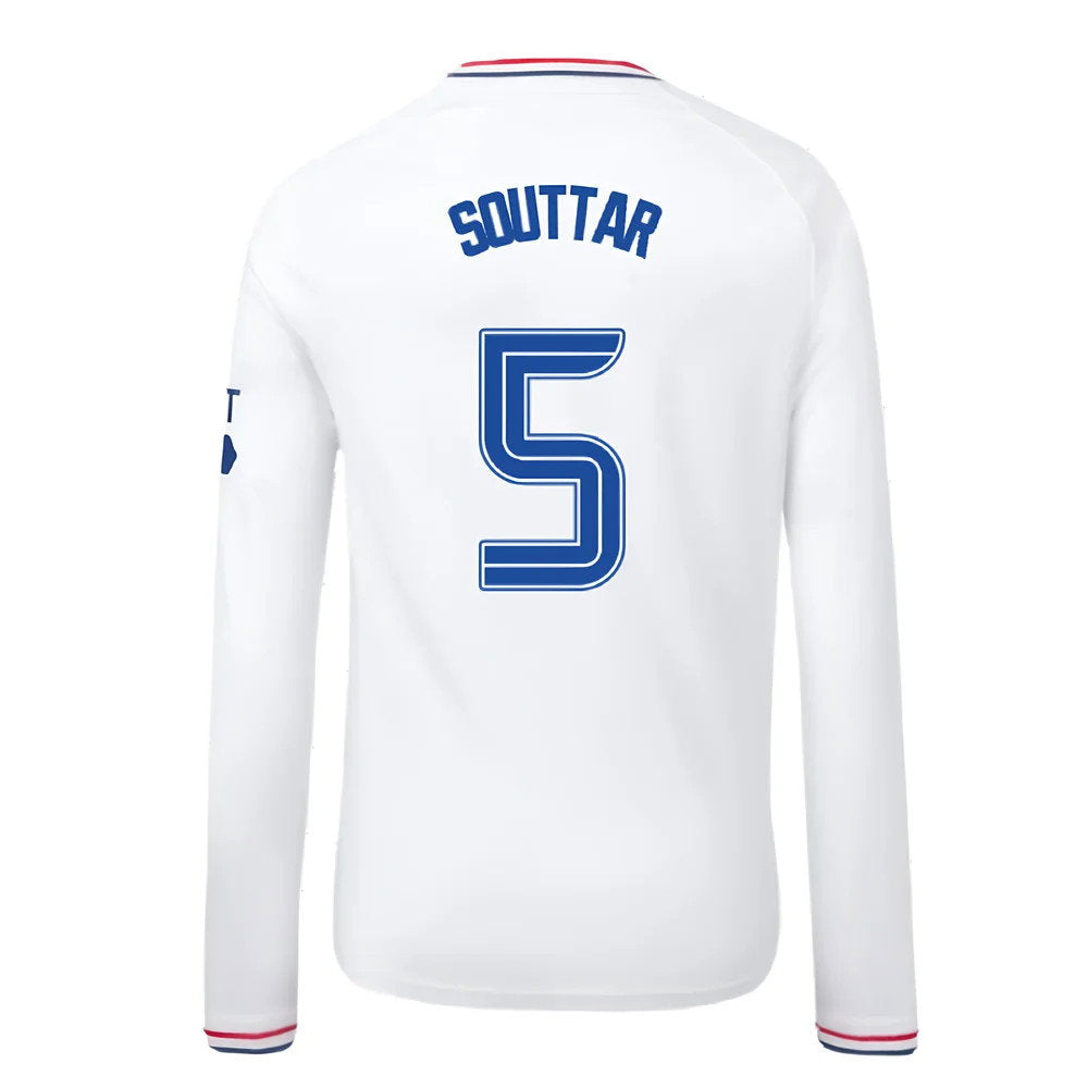 2023-2024 Rangers Away Long Sleeve Shirt (Kids) (Souttar 5)_2
