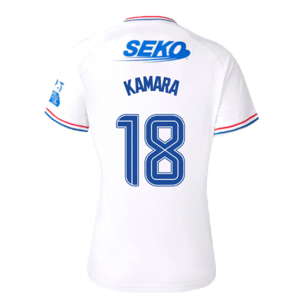 2023-2024 Rangers Away Shirt (Ladies) (Kamara 18)_2