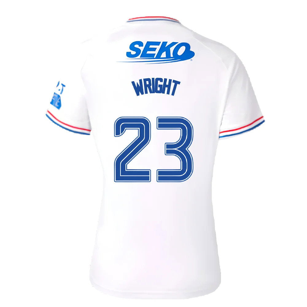 2023-2024 Rangers Away Shirt (Ladies) (Wright 23)_2