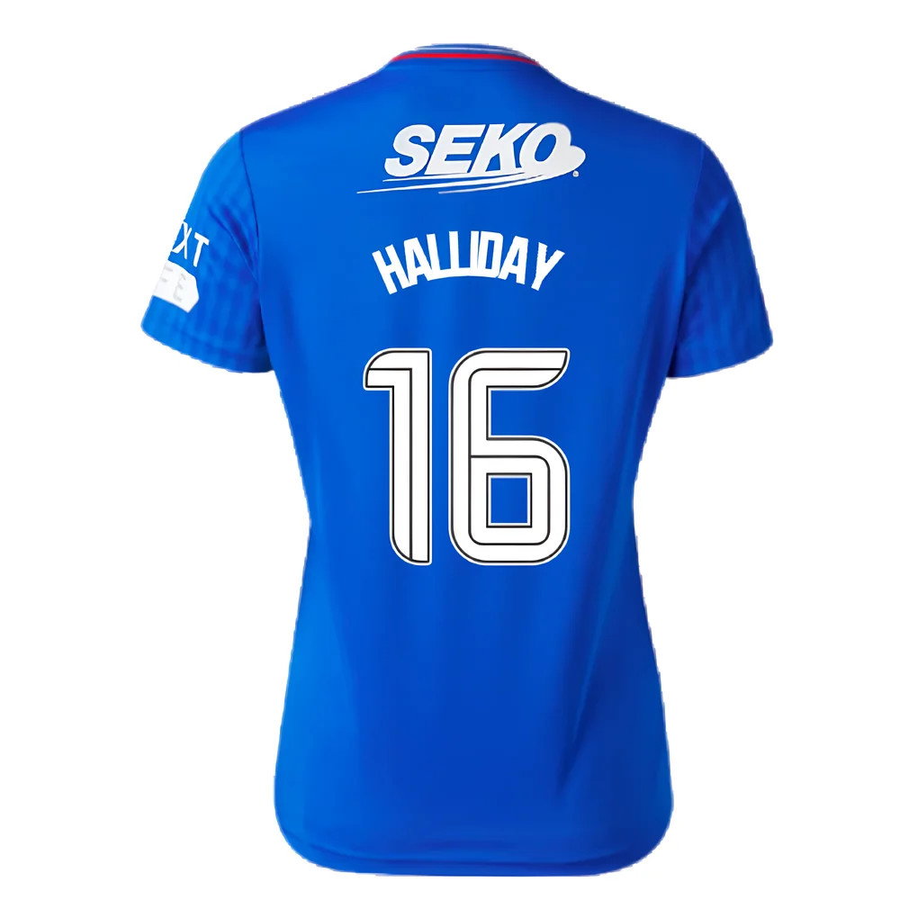 2023-2024 Rangers Home Shirt (Ladies) (Halliday 16)_2