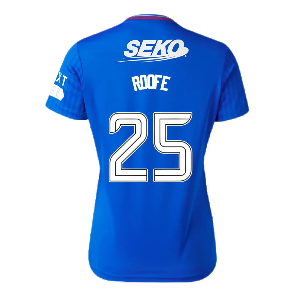 2023-2024 Rangers Home Shirt (Ladies) (Roofe 25)_2