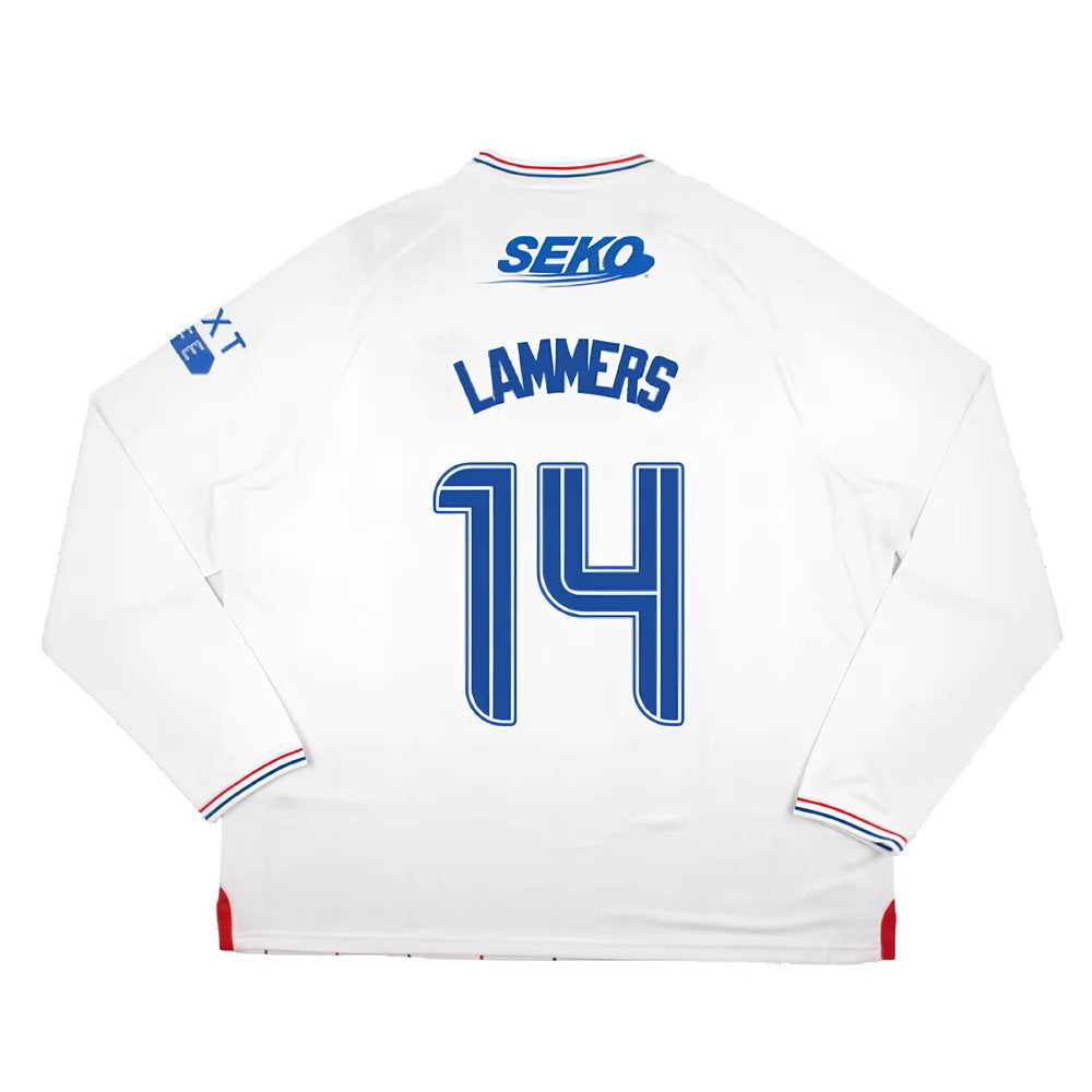 2023-2024 Rangers Long Sleeve Away Shirt (Lammers 14)_2