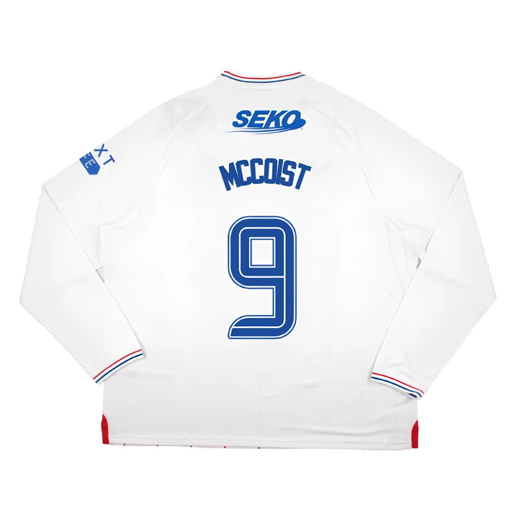2023-2024 Rangers Long Sleeve Away Shirt (McCoist 9)_2