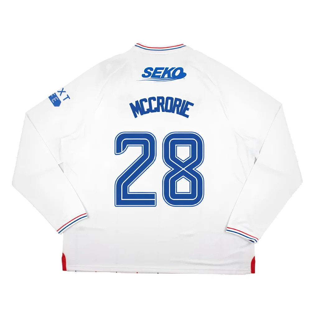 2023-2024 Rangers Long Sleeve Away Shirt (McCrorie 28)_2