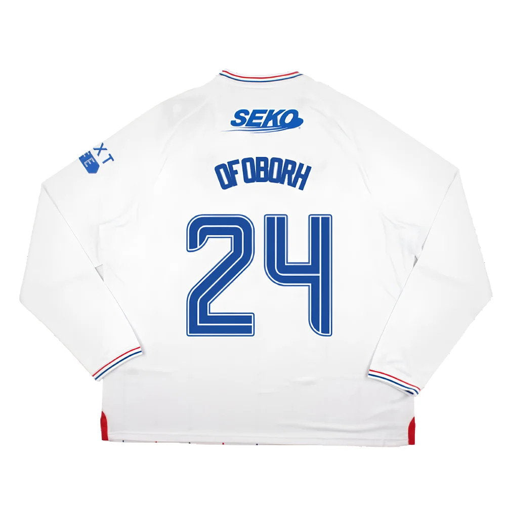 2023-2024 Rangers Long Sleeve Away Shirt (Ofoborh 24)_2