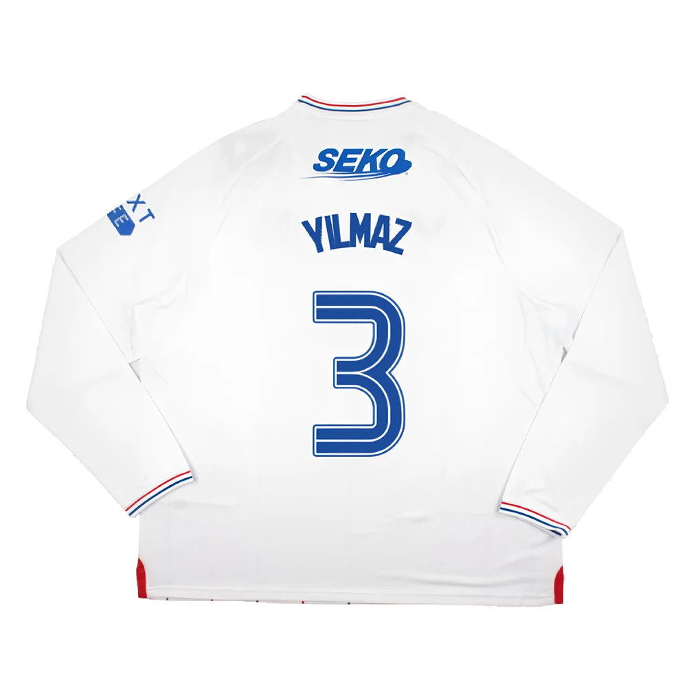 2023-2024 Rangers Long Sleeve Away Shirt (Yilmaz 3)_2
