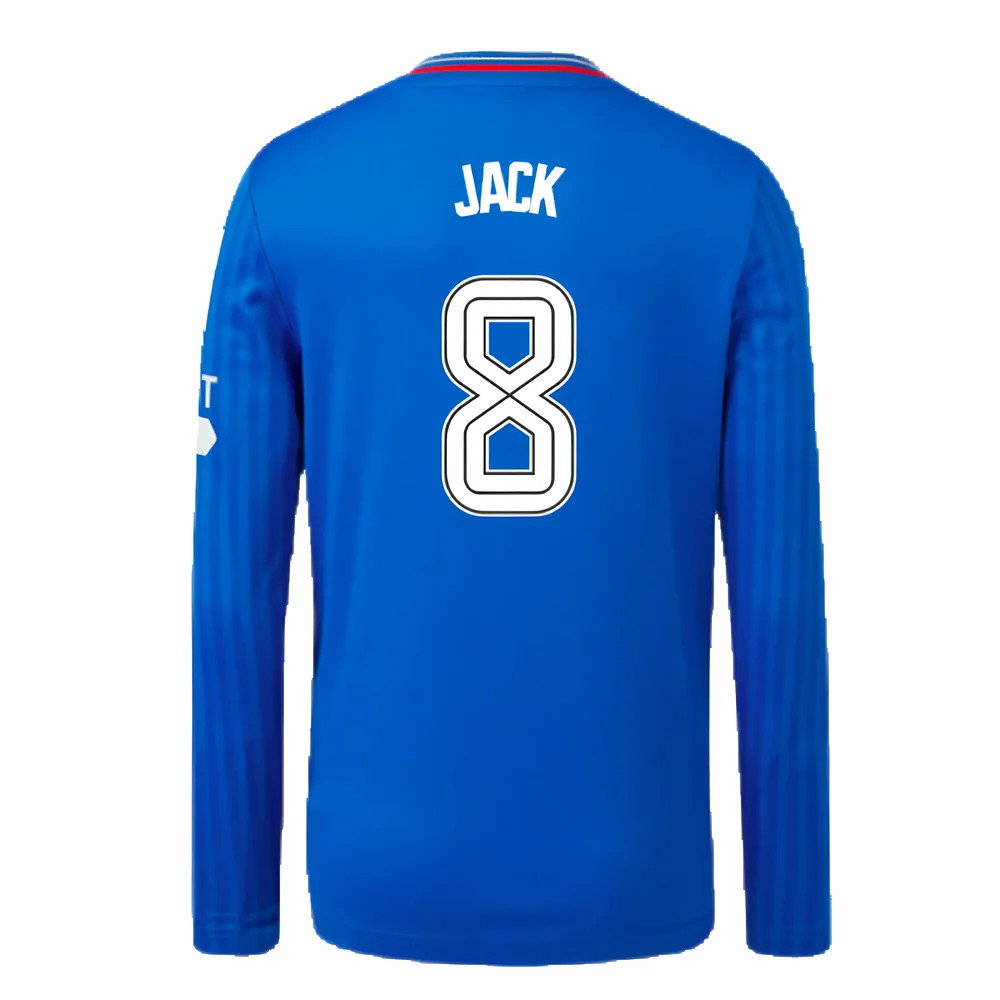 2023-2024 Rangers Long Sleeve Home Shirt (Kids) (Jack 8)_2