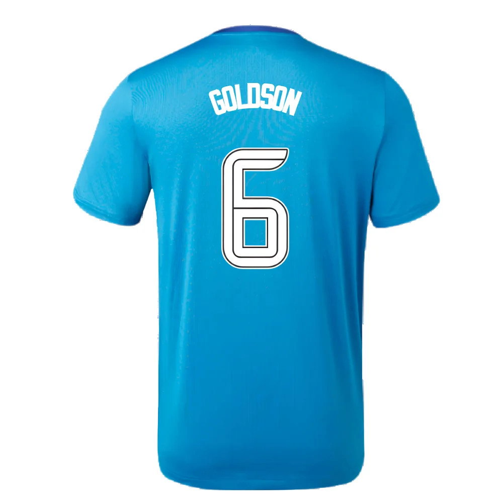2023-2024 Rangers Players Training Tee (Deep Water) (Goldson 6)_2