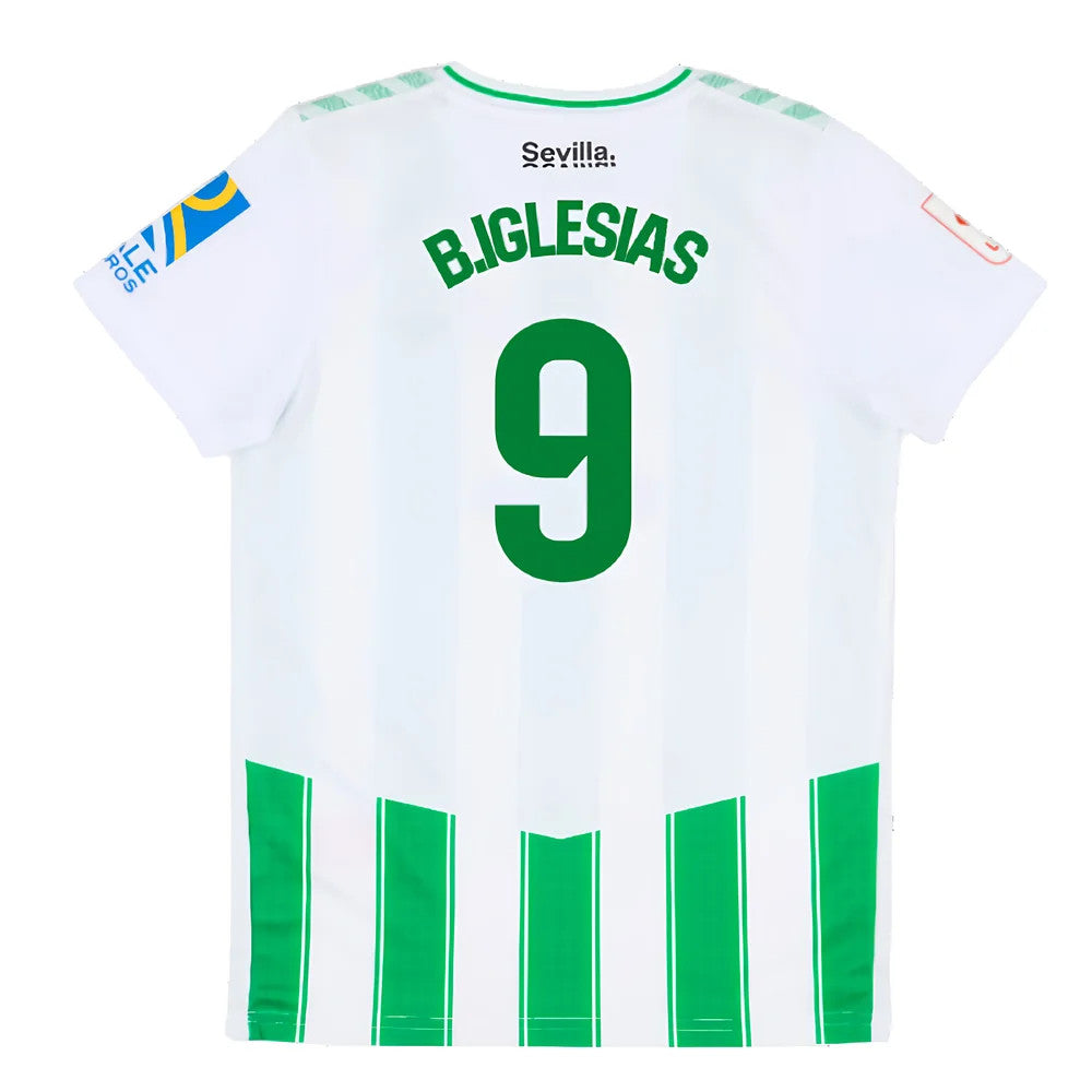 2023-2024 Real Betis Home Shirt (Kids) (B.IGLESIAS 9)_2