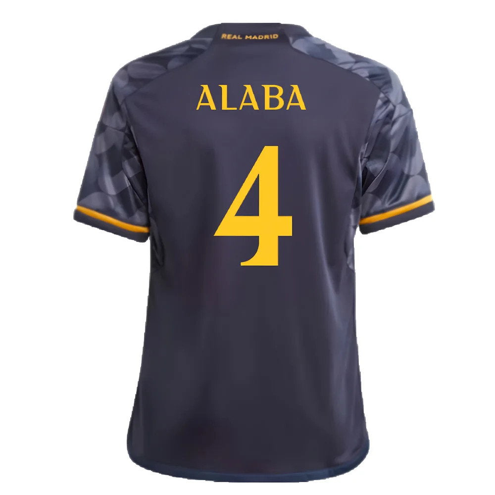 2023-2024 Real Madrid Away Shirt (Kids) (Alaba 4)_2