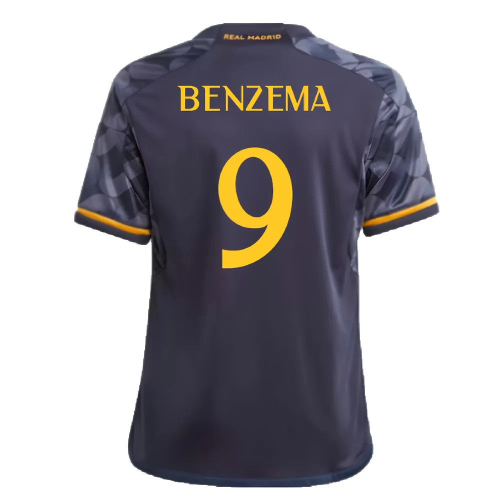 2023-2024 Real Madrid Away Shirt (Kids) (Benzema 9)_2