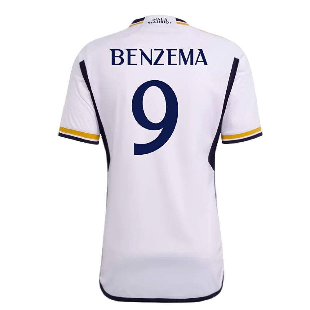 2023-2024 Real Madrid Home Shirt (Benzema 9)_2