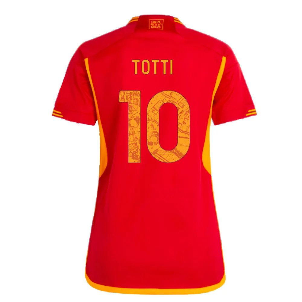 2023-2024 Roma Home Shirt (Ladies) (TOTTI 10)_2