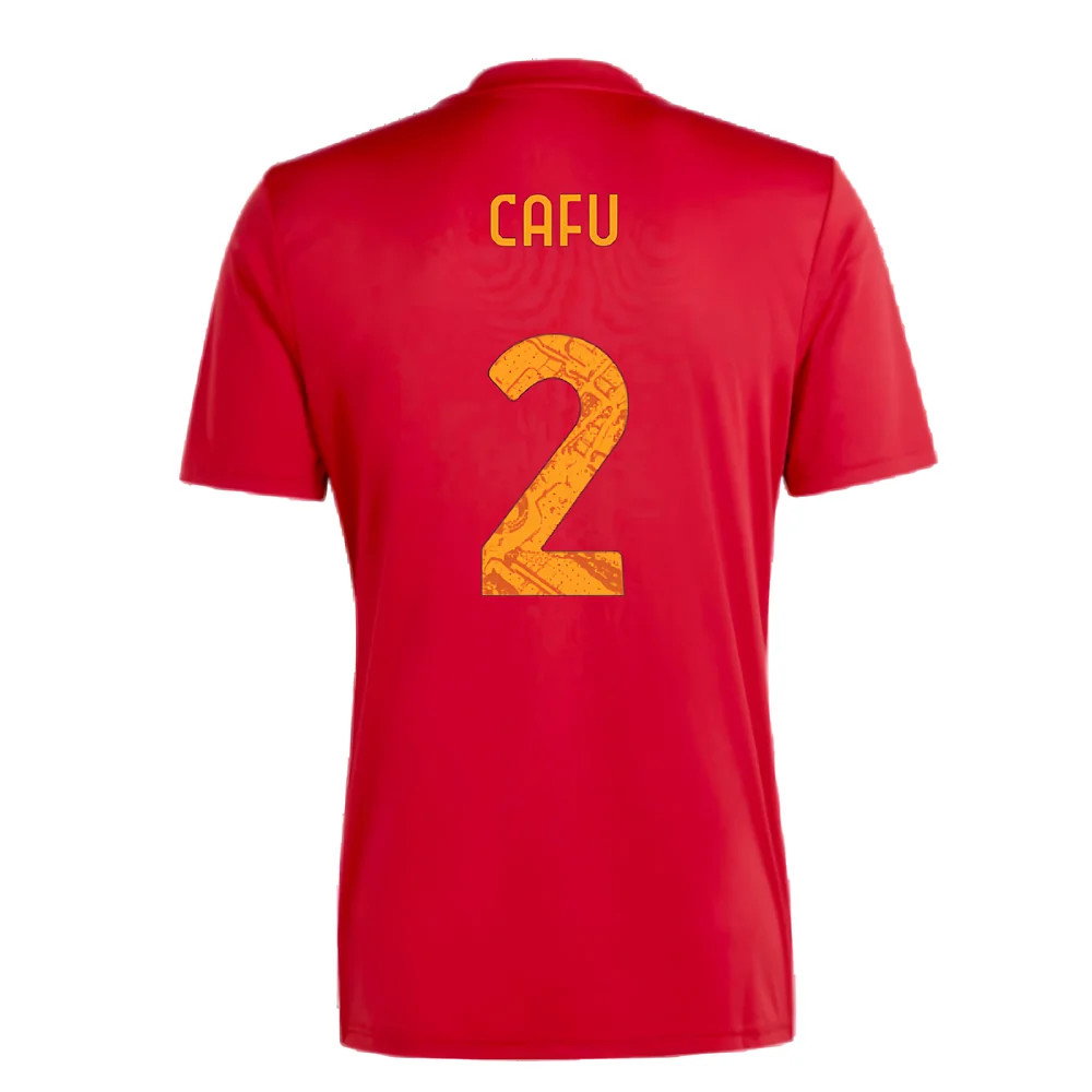 2023-2024 Roma Icon Pre-Match Shirt (Red) (CAFU 2)_2