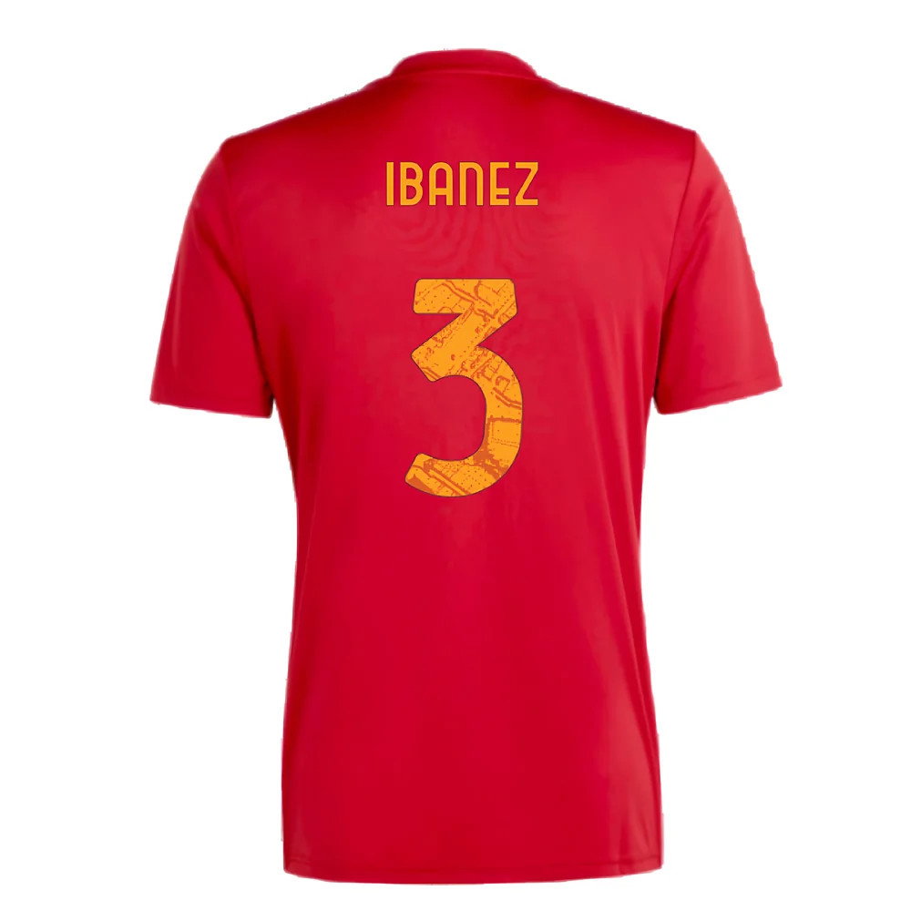 2023-2024 Roma Icon Pre-Match Shirt (Red) (IBANEZ 3)_2