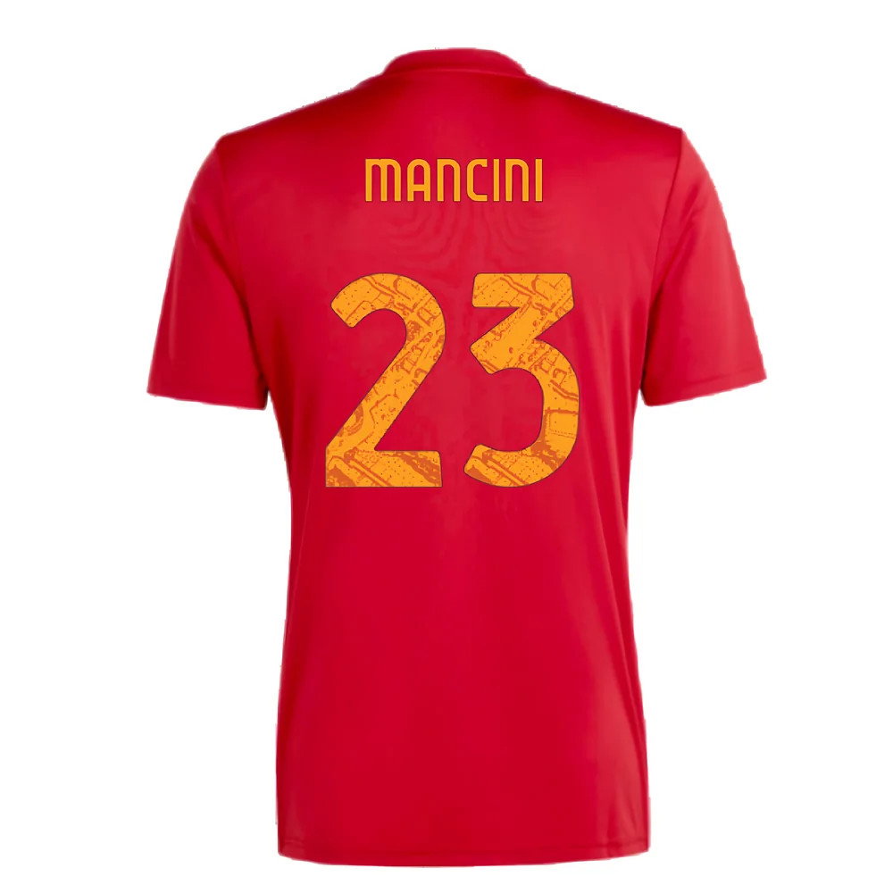 2023-2024 Roma Icon Pre-Match Shirt (Red) (MANCINI 23)_2