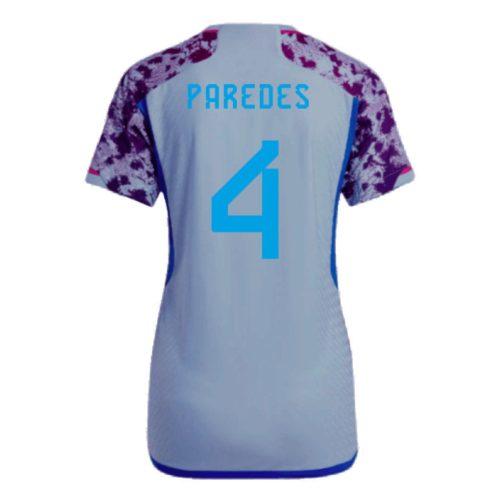 2023-2024 Spain Authentic Away Jersey - Ladies (Paredes 4)_2