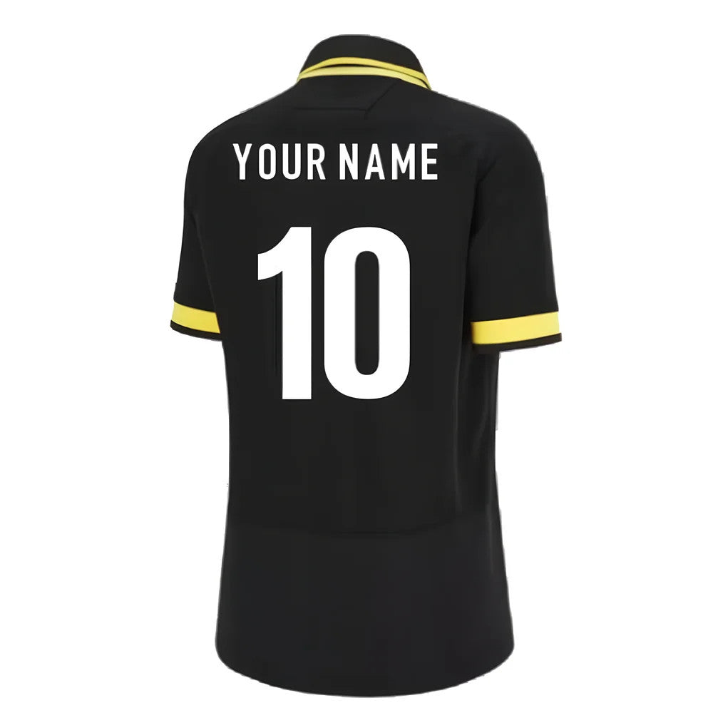 2023-2024 Wales Rugby Away Poly Replica Shirt (Ladies) (Your Name)_2