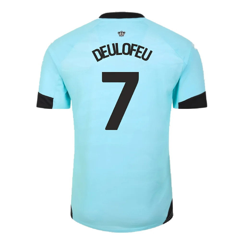 2023-2024 Watford Third Shirt (no sponsor) (Deulofeu 7)_2