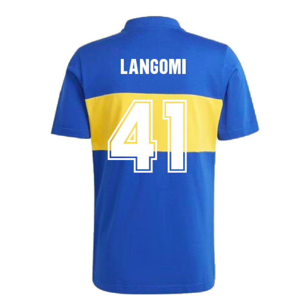 2023 Boca Juniors History Jersey (Langomi 41)_2