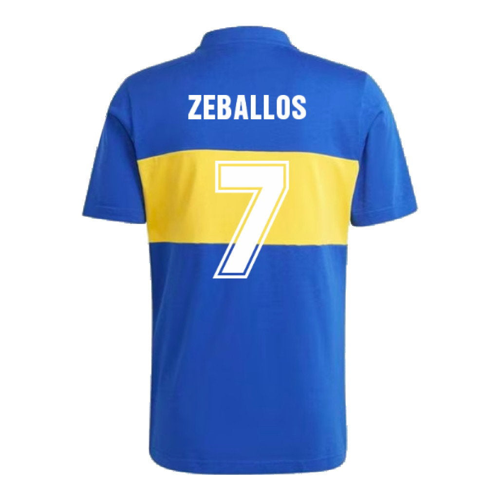 2023 Boca Juniors History Jersey (Zeballos 7)_2